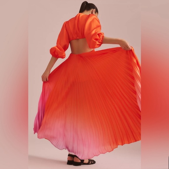 NWT SIMKHAI Ombré cutout maxi summer dress - Picture 6 of 6